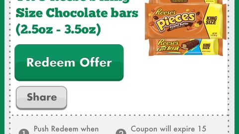 7-Eleven Reese's Mobile Coupon